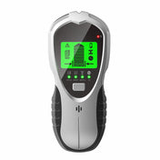 SH201 4 In 1 Multifunctional Digital Metal Detector Wall Detector(Silver Black) Eurekaonline