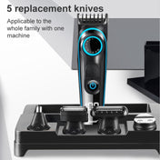 SHINON SH-1831 Multifunctional Electric Shaver Haircut Nose Hair Trimmer (Black) Eurekaonline