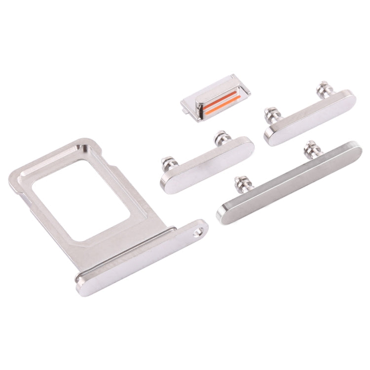 SIM Card Tray + SIM Card Tray + Side Keys for iPhone 12 Pro(White) Eurekaonline