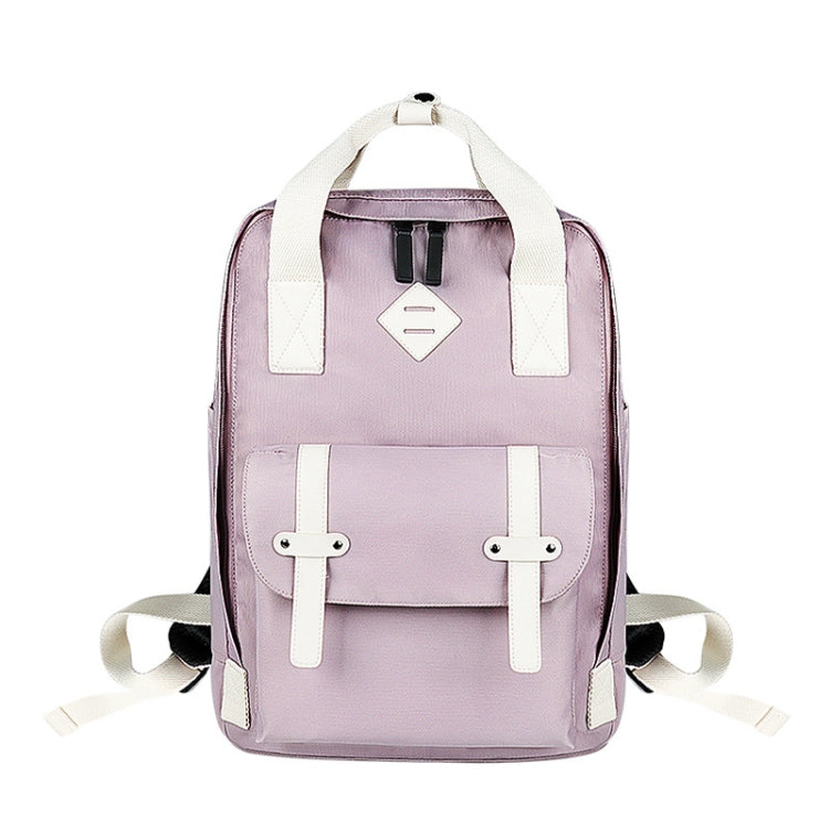 SJ05 Multifunctional Waterproof Laptop Bag, Size: 13 inch-15.6 inch(Light Purple) Eurekaonline