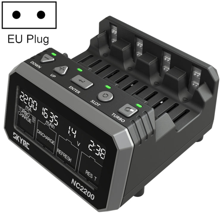 SKYRC NC2200 Multifunction Battery Charger Analyzer, Model: EU Plug Eurekaonline
