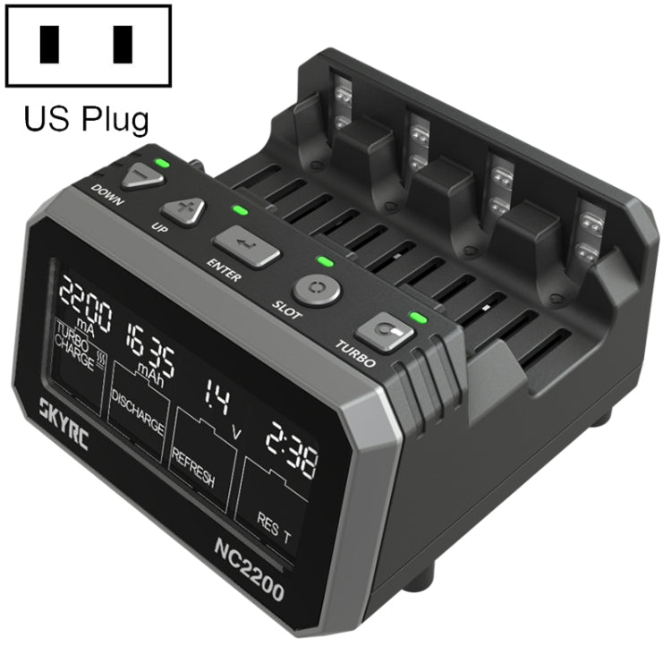SKYRC NC2200 Multifunction Battery Charger Analyzer, Model: US Plug Eurekaonline