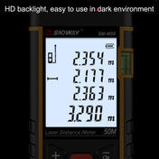 SNDWAY SW-M50 Laser Distance Meter Infrared Measuring Instrument, Distance: 50m Eurekaonline