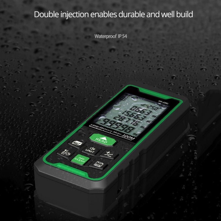 SNDWAY SW50G High-precision Indoor and Outdoor Green Laser Rangefinder, Distance: 50m Eurekaonline