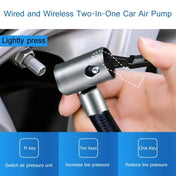 ST-797 DC12V 120W Car Air Pump Wired Wireless Two-In-One Digital Air Pump Eurekaonline