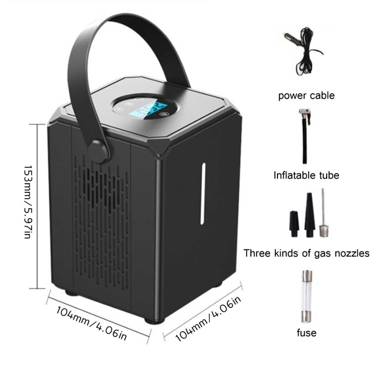 ST-797 DC12V 120W Car Air Pump Wired Wireless Two-In-One Digital Air Pump Eurekaonline