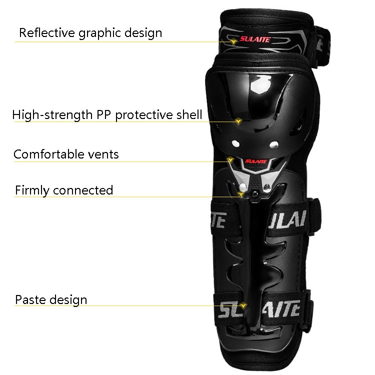 SULAITE Motorcycle Riding Protective Gear Four Seasons Anti-Fall Warm Windshield Rider Equipment, Knee Pads Eurekaonline