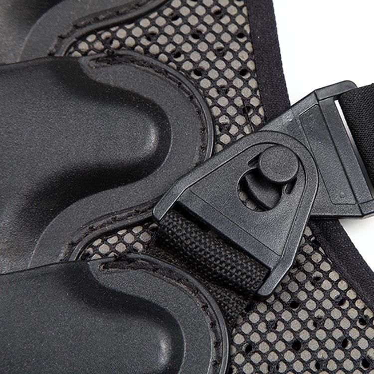 SULAITE Ski Thickening Outdoor Sports Spine Protection Detachable Fits The Human Body Thickening Protective Gear, Specification: L(Black) Eurekaonline