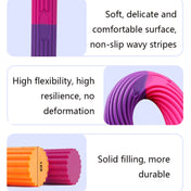 Silicone Multifunctional Fitness Bar Rehabilitation Training Arm Strength Bar Wrist Strength Forging Resistance Bar(Blue + Orange) Eurekaonline