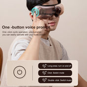 Smart Hot Compress Air Pressure Vibration Eye Massager Visual Massage Eye Care Device (Light Smoke) Eurekaonline