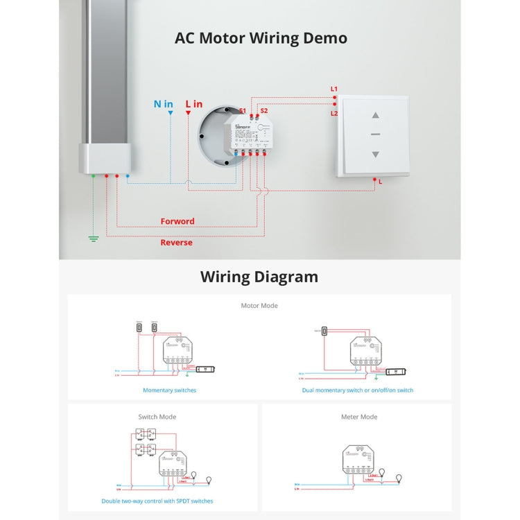 Sonoff DUALR3 Dual Ways Control WiFi Smart Switch Module Eurekaonline