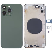 Stainless Steel Back Housing Cover with Appearance Imitation of iP13 Pro for iPhone XR(Green) Eurekaonline