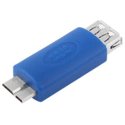 Super Speed USB 3.0 AF to USB 3.0 Micro-B Male Adapter(Blue) Eurekaonline