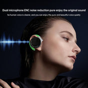 T&G F2 Ear Mount Waterproof Wireless Bluetooth Noise Reduction Earphone(White) Eurekaonline