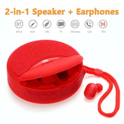 T&G TG808 2 in 1 Mini Wireless Bluetooth Speaker Wireless Headphones(Green) Eurekaonline