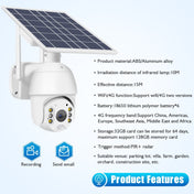 T16 1080P Full HD 4G (US Version) Network Monitoring Solar Powered Camera, Support PIR + Radar Alarm, Night Vision, Two Way Audio, TF Card Eurekaonline
