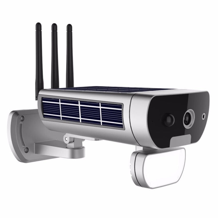 T8 1080P Full HD Solar Battery Ultra Low Power Sound Light Alarm Network Camera, Support Motion Detection, Night Vision, Two Way Audio, TF Card Eurekaonline