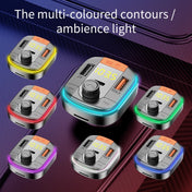 T832 Car Bluetooth FM Transmitter Colorful Light MP3 Player Powerful Quick Charger QC3.0 Eurekaonline