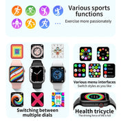 T900 PRO MAX L BIG 1.92 inch Large Screen Waterproof Smart Watch, Support Heart Rate / Blood Pressure / Oxygen / Multiple Sports Modes (Dark Blue) Eurekaonline