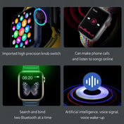 T900 PRO MXA 1.69 inch LCD Screen Smart Watch, Support Bluetooth Call / Multiple Sports Modes(Blue) Eurekaonline