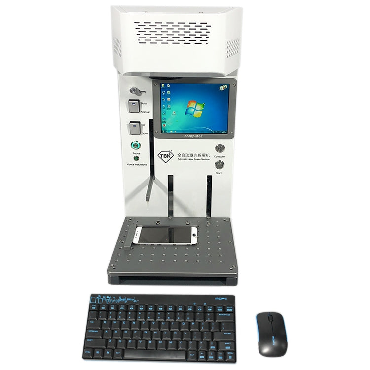 TBK-958A 220V Automatic Laser Cutting Machine Back Glass Remover Laser Separating Engraving Marking Machine Eurekaonline