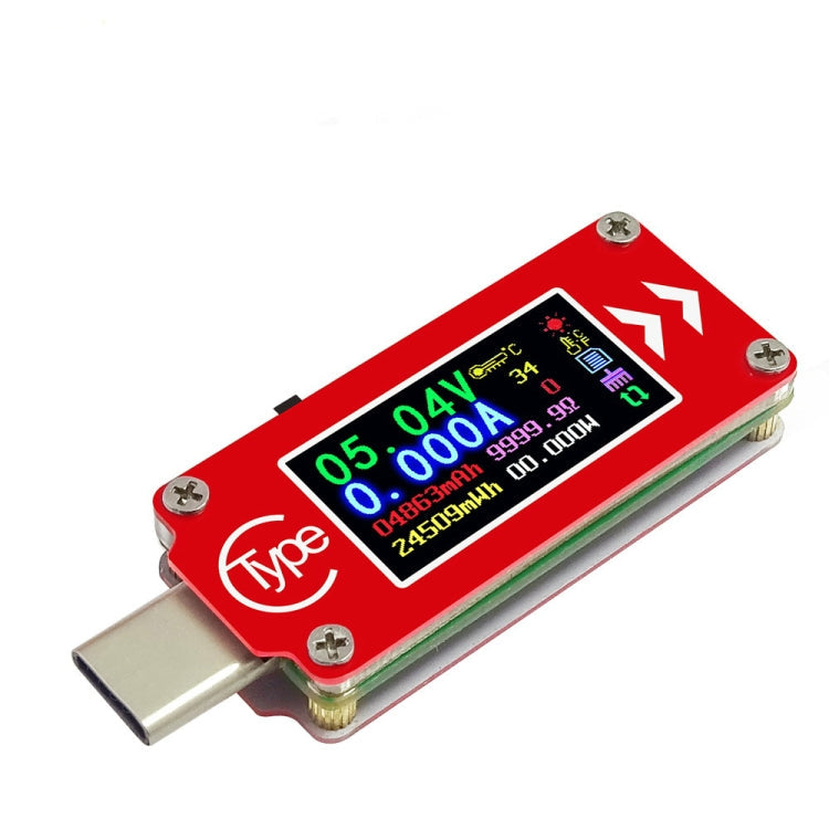 TC64 Color Ccreen PD Fast Charge Detection Type-C Voltage Current Meter Tester Eurekaonline