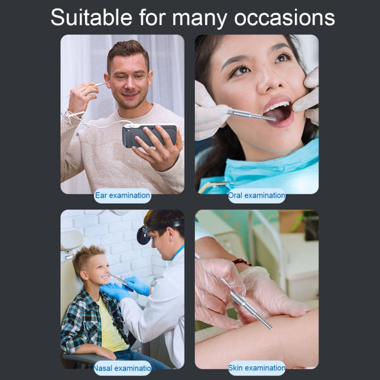 TESLONG MS450 4.5 inch HD Smart Screen Otoscope with 32GB Memory Card Eurekaonline
