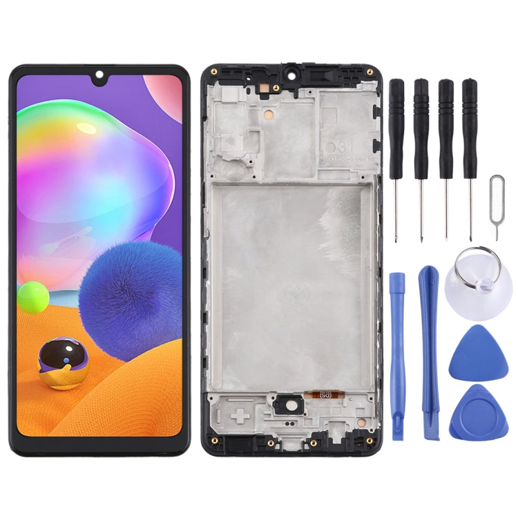  SM-A315 Digitizer Full Assembly with Frame (Black) Eurekaonline