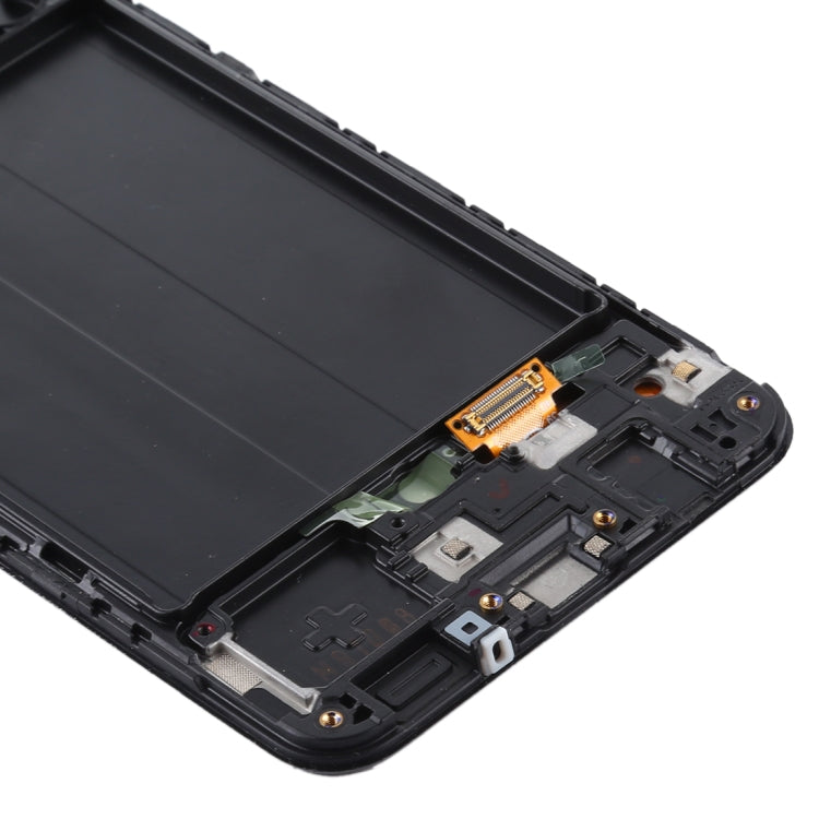 TFT LCD Screen for Samsung Galaxy A50 Digitizer Full Assembly with Frame (Not Supporting Fingerprint Identification)(Black) Eurekaonline