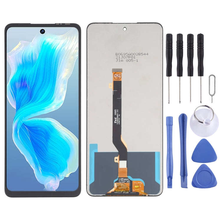 TFT LCD Screen for Tecno Camon 18 CH6 with Digitizer Full Assembly Eurekaonline