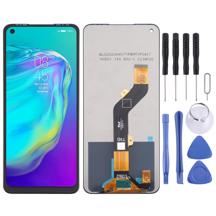 TFT LCD Screen for Tecno Pova LD7 with Digitizer Full Assembly Eurekaonline