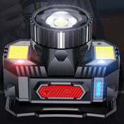 TG-TD009 LED Strong Headlamp Head-Mounted USB Rechargeable Zoom Sensor Headlamp, Colour: White Light Eurekaonline