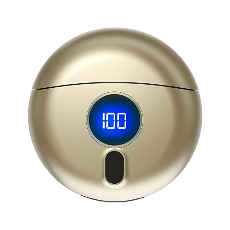 TJ01 Flying Saucer Razor USB Rechargeable Mini Shaver(Champagne Golden) Eurekaonline