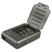 TR-003P4 TrustFire 1x4 Universal Cylindrical Li-ion Battery Charger for 10430/ 10440/ 14500/ 16340/ 17670/ 18500 Eurekaonline
