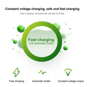 TR-006 Multi-function Battery Charger for 16340 / 18650 / 25500 / 26650 / 26700(Black) Eurekaonline