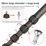 TRIOPO 888 Adjustable Portable Carbon Fiber Tripod with Q-2 Ball Head for SLR Camera, Pipe diameter: 28cm Eurekaonline