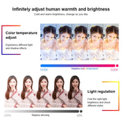 TRIOPO TTV-600 36+36W 5500-3200K 600 LEDs Flat Fill Light with Remote Control & Display Eurekaonline