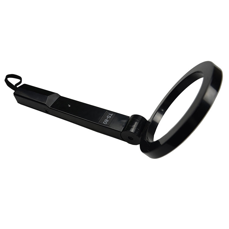 TS-80 Portable Folding Hand-Held Security Metal Detector Scanner(Black) Eurekaonline