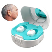 TWS On-Ear Sound Amplifier Hearing Aid with Charging Compartment(White) Eurekaonline