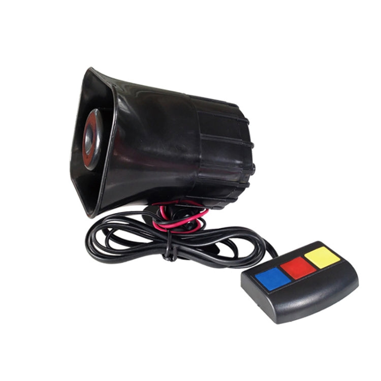 Three Voice Square Alarm Speaker 12V 30W Car Motorcycle Speaker Eurekaonline