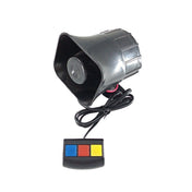 Three Voice Square Alarm Speaker 12V 30W Car Motorcycle Speaker Eurekaonline