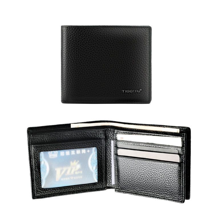 Tigernu T-S8002 Men Multi-Card Wallet Business Coin Purse(Black) Eurekaonline