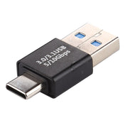 Type-C / USB-C Male to USB 3.0 Male Aluminium Alloy Adapter (Black) Eurekaonline