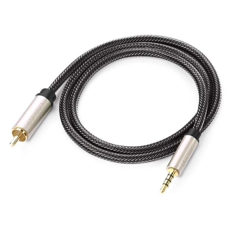 UGREEN 3.5mm to RCA Audio Cable Xiaomi Mi 1/2 TV Digital SPDIF Cable, Length: 2m (Black) Eurekaonline