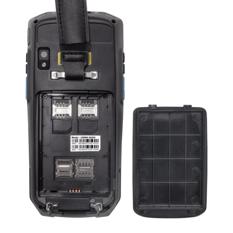UNIWA S9000 Scanner Terminal Rugged Phone, 2GB+16GB, Waterproof Dustproof Shockproof, 4800mAh Battery, 5.0 inch Android 9.0 MTK6761 Quad Core up to 2.0GHz, Network: 4G(Black) Eurekaonline
