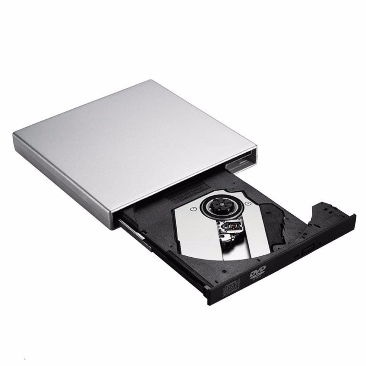 USB 2.0 Portable Ultra Slim External Slot-in DVD-RW CD-RW CD DVD ROM Player Drive for PC Eurekaonline