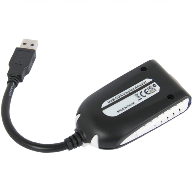 USB 3.0 to VGA Display Adapter, Resolution: 1920 x 1080(Black) Eurekaonline