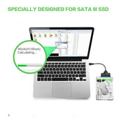 USB-C / Type-C 3.1 Male to SATA (15 Pin + 7 Pin) HDD Data Converter Cable, Length: 20cm Eurekaonline