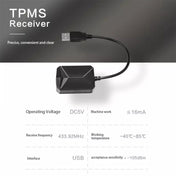 USB TPMS Tire Pressure Monitoring System Android with External Sensor for Car Radio DVD Player Eurekaonline