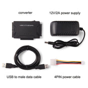USB3.0 To SATA / IDE Easy Drive Cable External Hard Disk Adapter, Plug Specifications: US Plug Eurekaonline